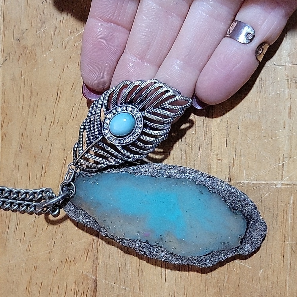 Turquoise & Silver Bangle Set - Picture 3 of 6
